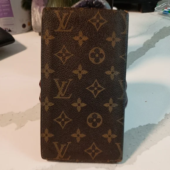 Authentic Louis Vuitton Monogram Checkbook Wallet - Picture 3 of 17